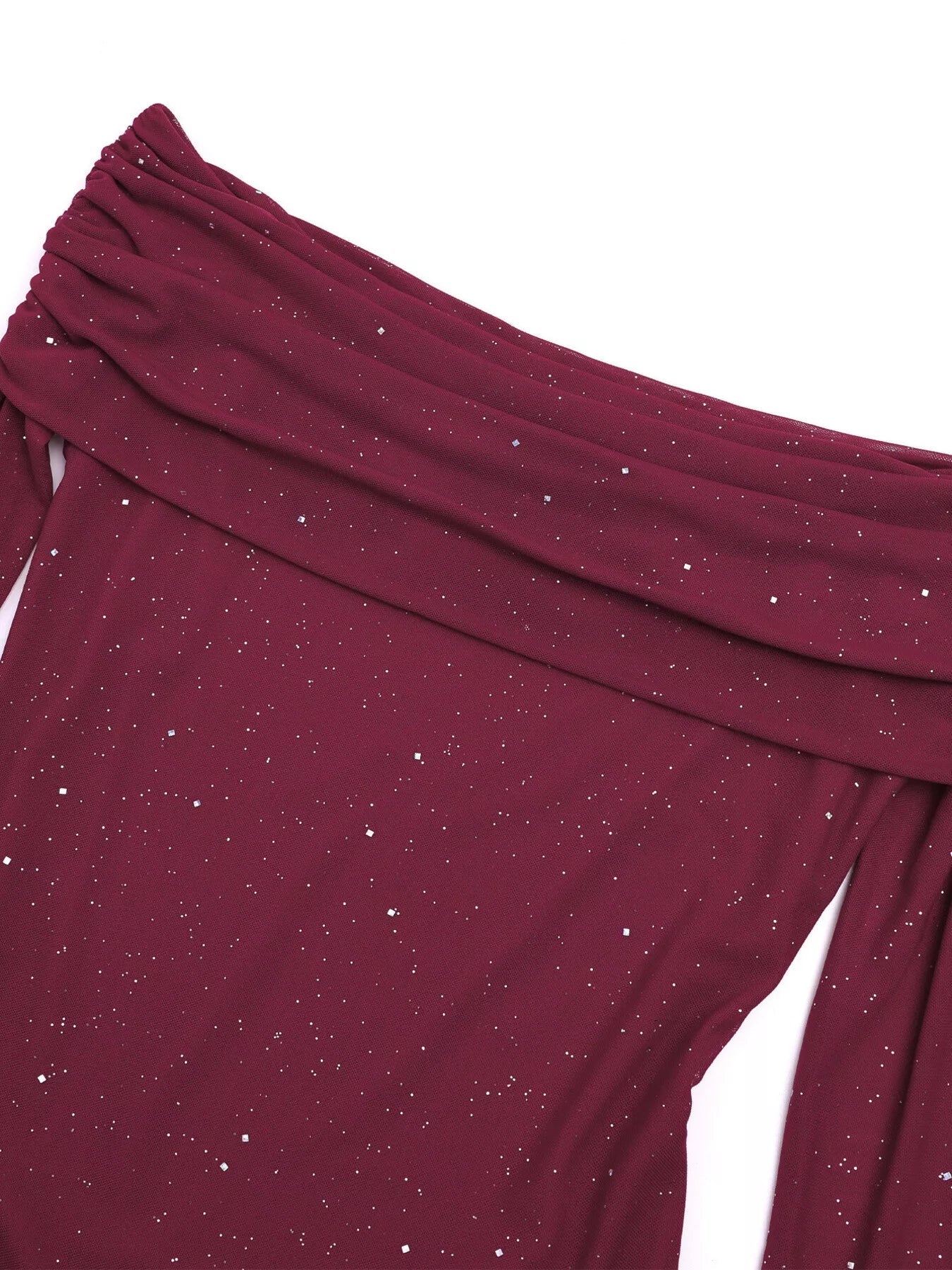 Hazel Blues® |  Glitter Off-Shoulder Maxi Dress