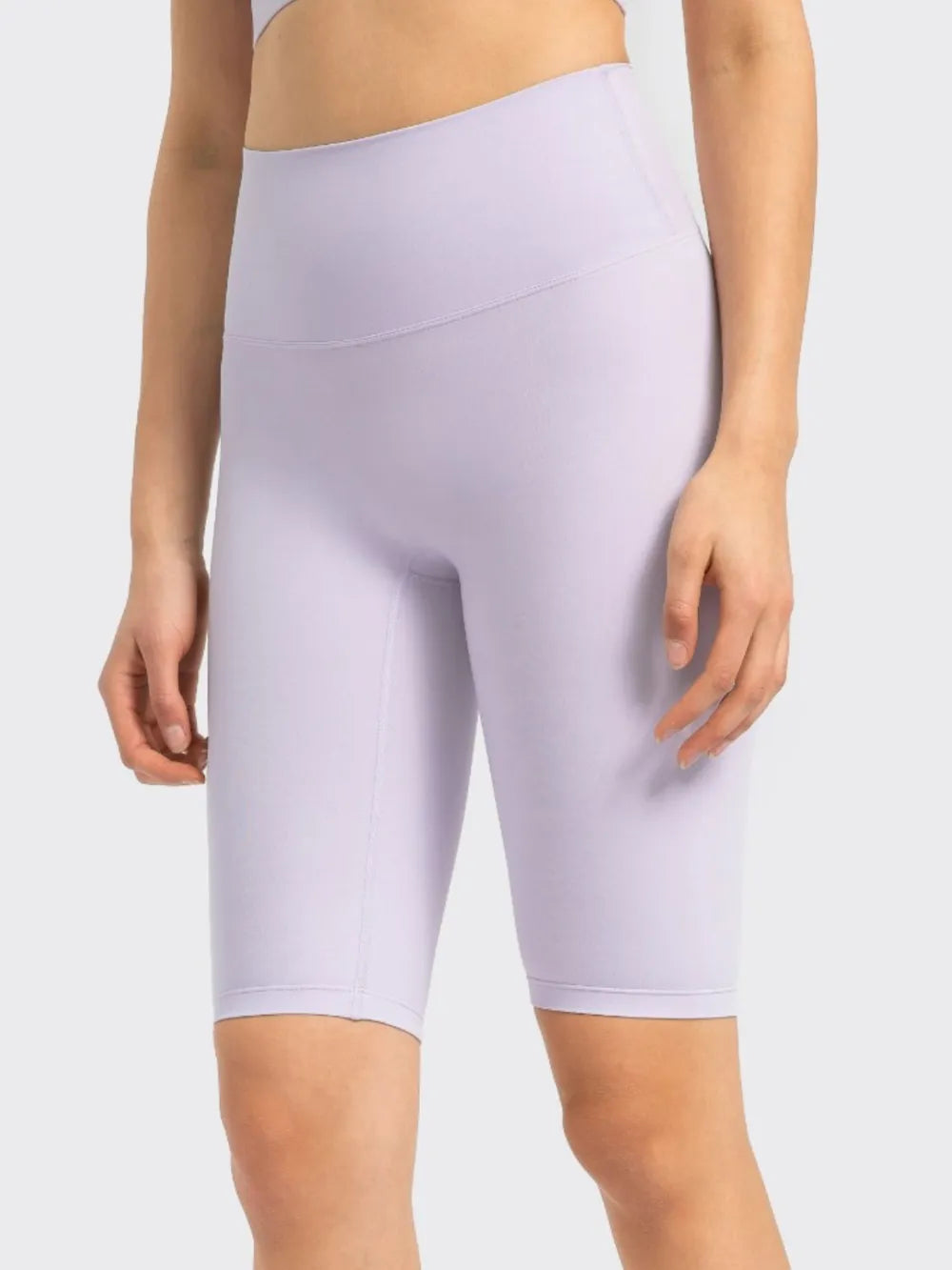 Hazel Blues® |  Millennia High Rise Wide Waistband Active Shorts
