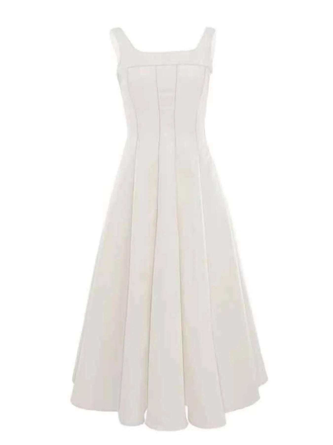 Hazel Blues® |  A-Line Silhouette Midi Sleeveless Dress