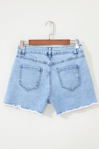 Hazel Blues® |  Blue Jean Baby Denim Shorts | Denim Shorts