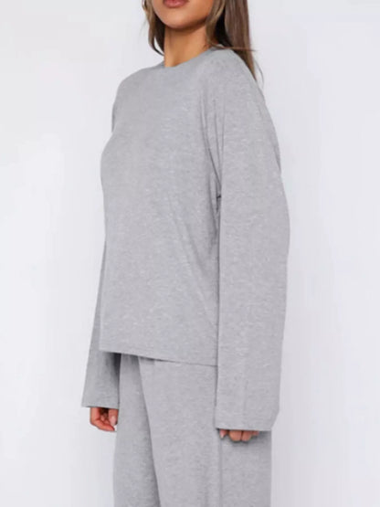 Hazel Blues® |  Relaxed Fit Long Sleeve Top and Pants Set