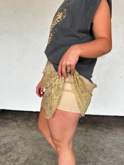 Hazel Blues® |  WILD HONEY LACE SKIRT