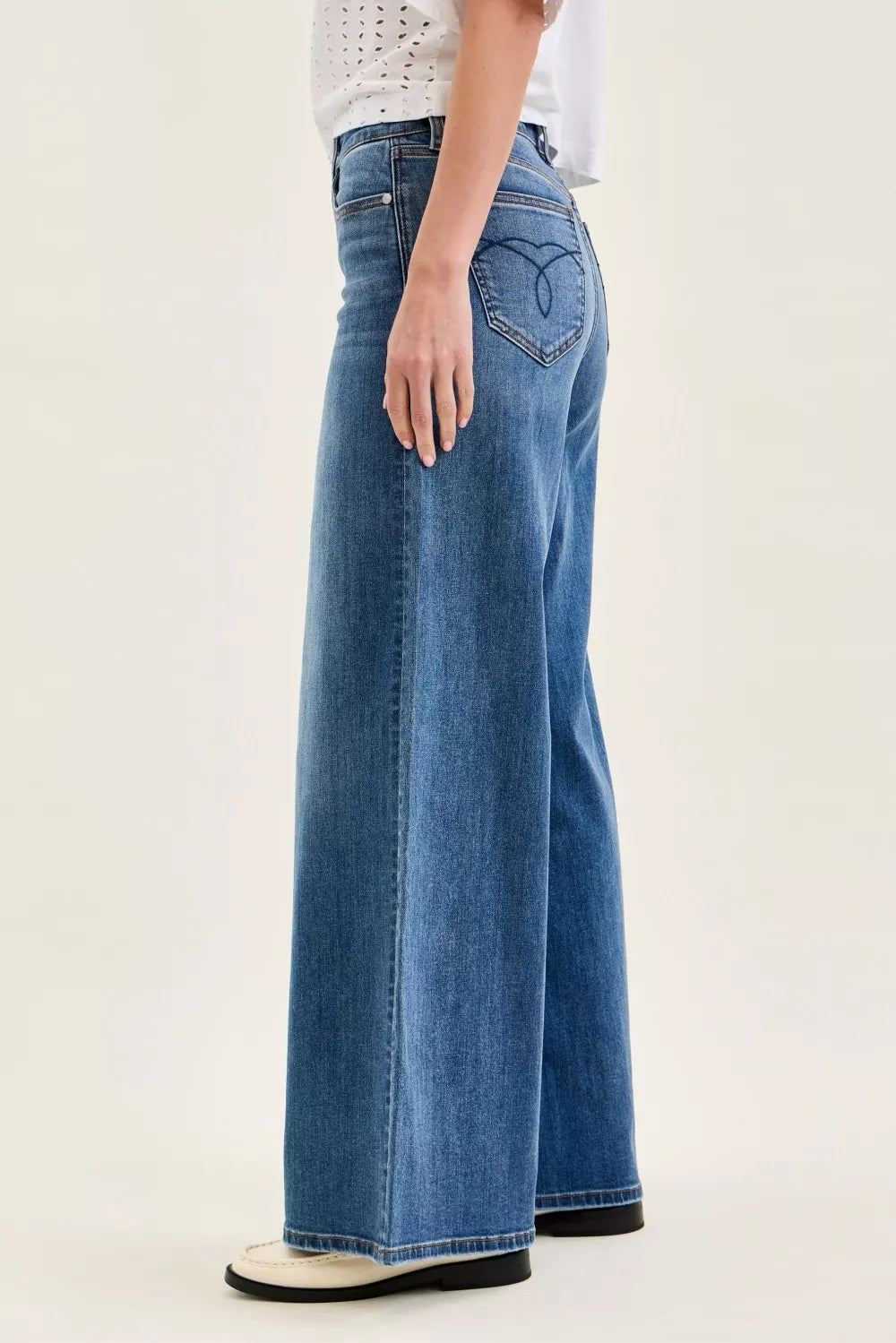 Hazel Blues® |  Judy Blue High Waist Palazzo Jeans
