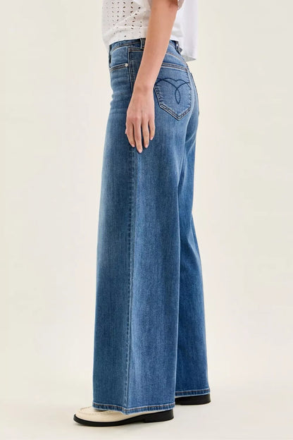 Hazel Blues® |  Judy Blue High Waist Palazzo Jeans