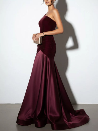 Hazel Blues® |  Single Shoulder Floor Length Dress