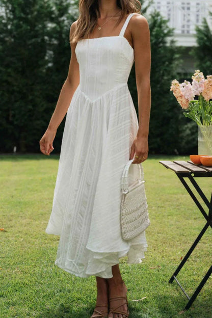 Hazel Blues® |  Square Neck Midi Cami Dress