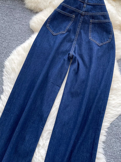 Hazel Blues® |  High Waist Wide Leg Jeans