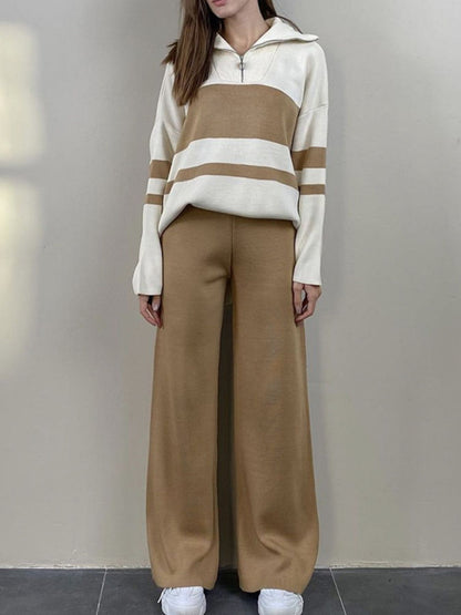 Hazel Blues® |  Long Sleeve Top and Pants Sweater Set