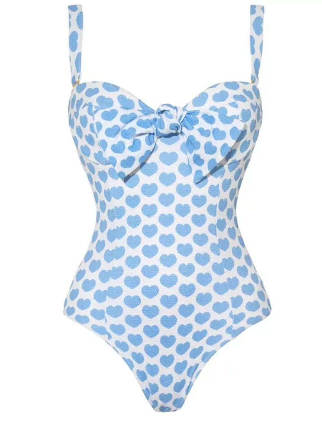 Hazel Blues® | Printed One-Piece Swimwear and Skirt Set