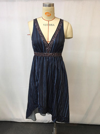 Hazel Blues® | V-Neck Sleeveless Mini Dress
