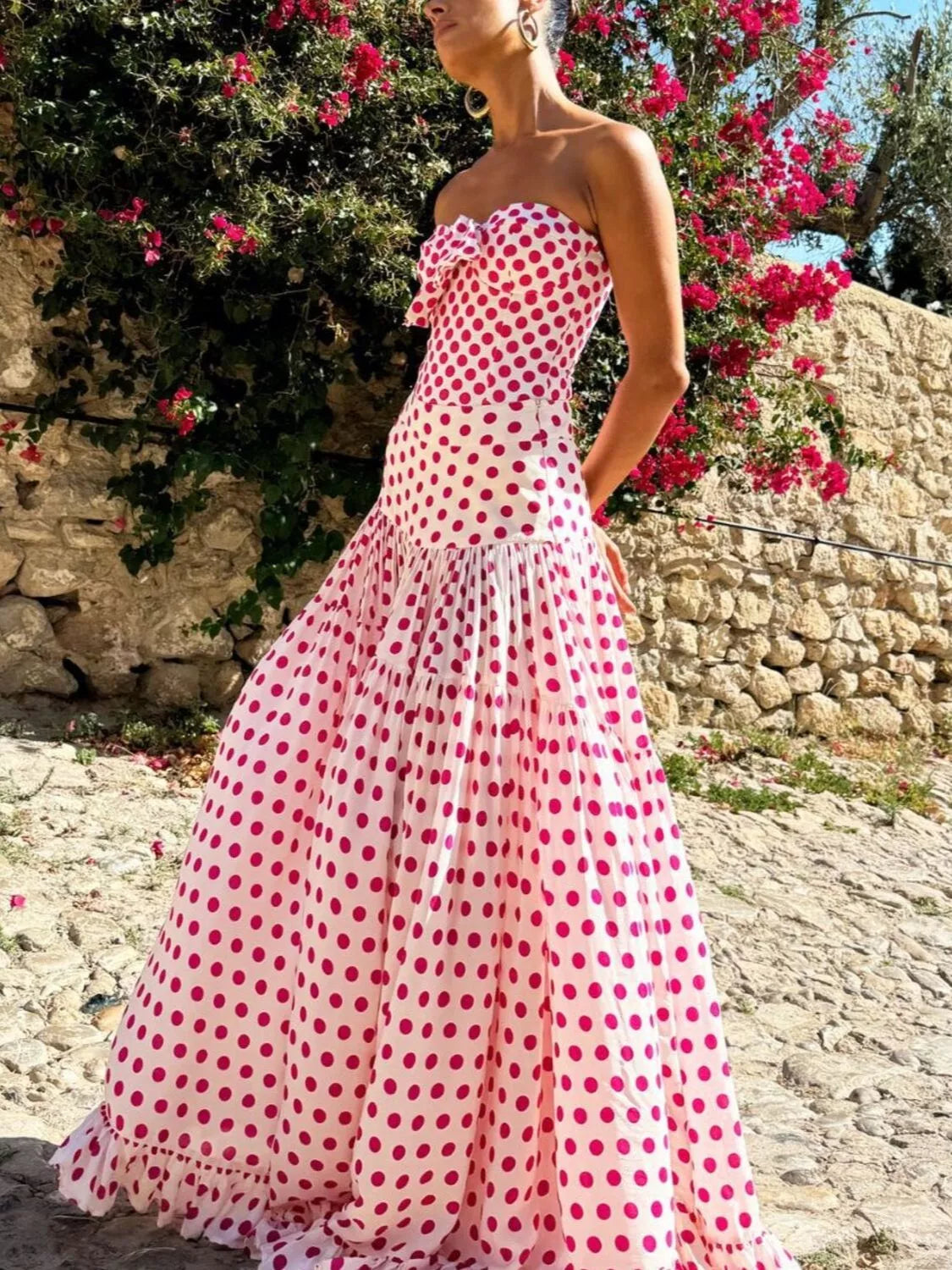 Hazel Blues® | Printed One-Piece Swimwear and Skirt Set