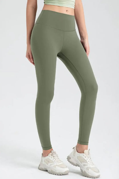 Hazel Blues® |  Wide Waistband Slim Fit Active Leggings