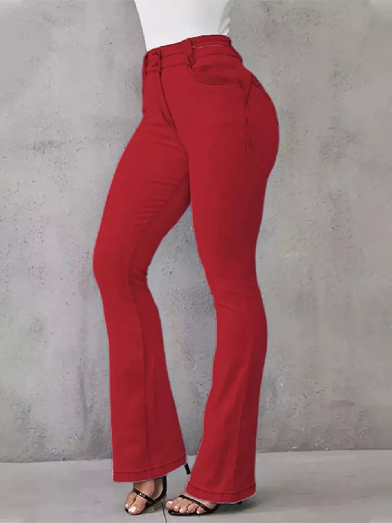 Hazel Blues® | Wash High-Waisted Flare Jeans