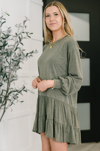 Hazel Blues® |  Autumn Breeze Long Sleeve Knit Dress