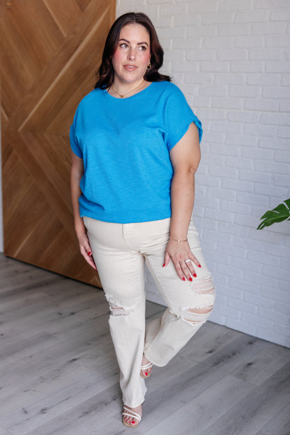Hazel Blues® |  Back to My Favorite Place Shorts and Tee Set