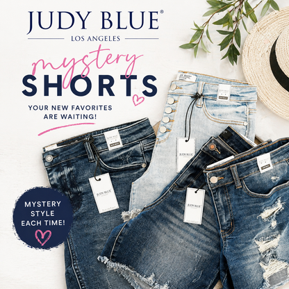 Hazel Blues® |  JUDY BLUE MYSTERY SHORTS