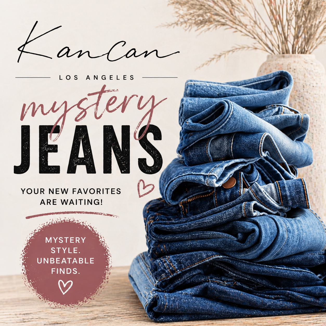 Hazel Blues® |  KANCAN MYSTERY JEAN