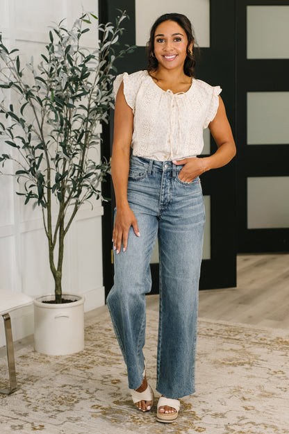 Hazel Blues® |  Ciera High Waist Rigid Magic Wihelmina Baggy