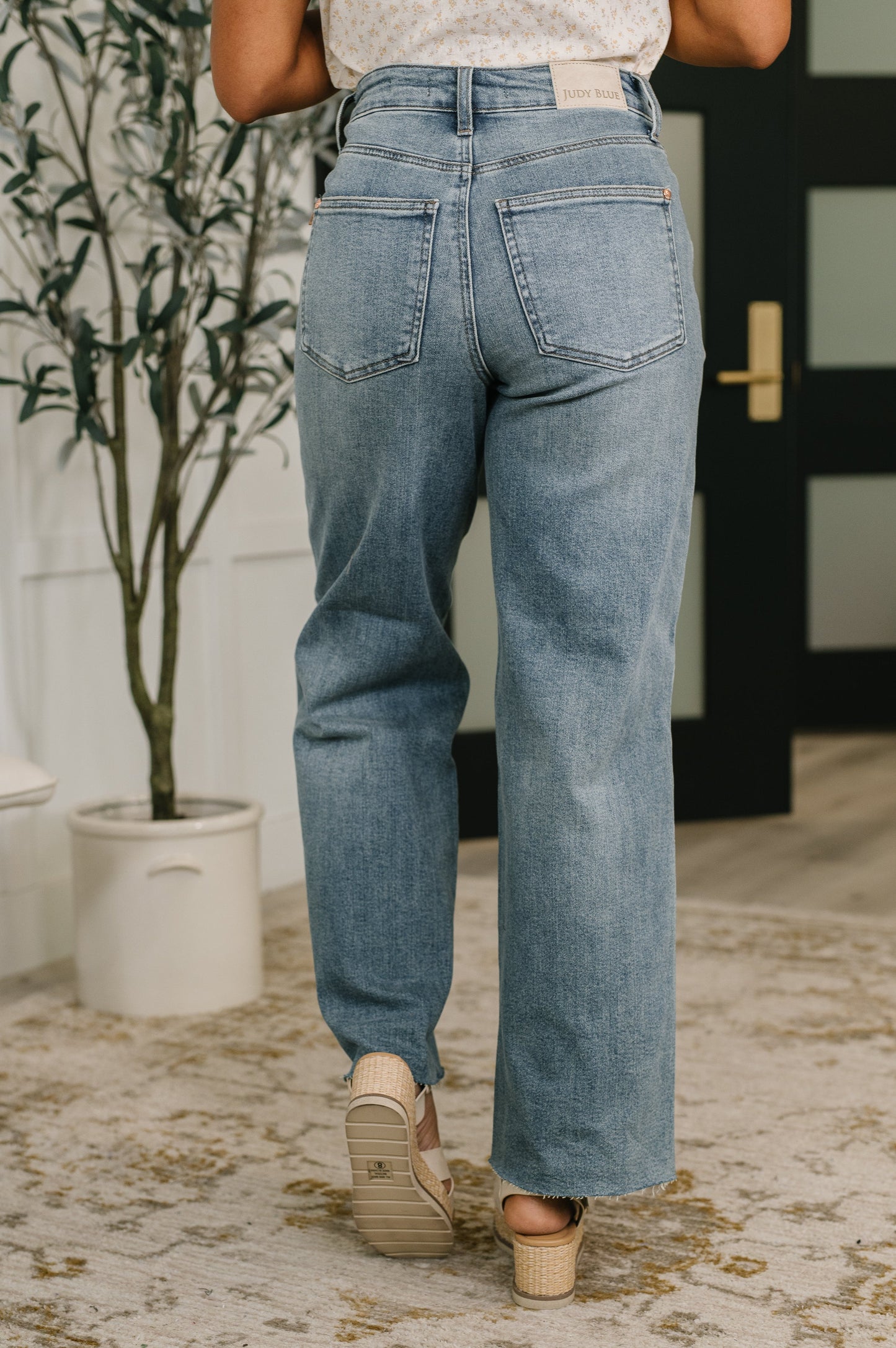 Hazel Blues® |  Ciera High Waist Rigid Magic Wihelmina Baggy