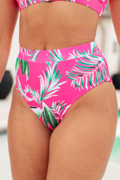 Hazel Blues® | Barbados Tropical Print Swim Bottoms