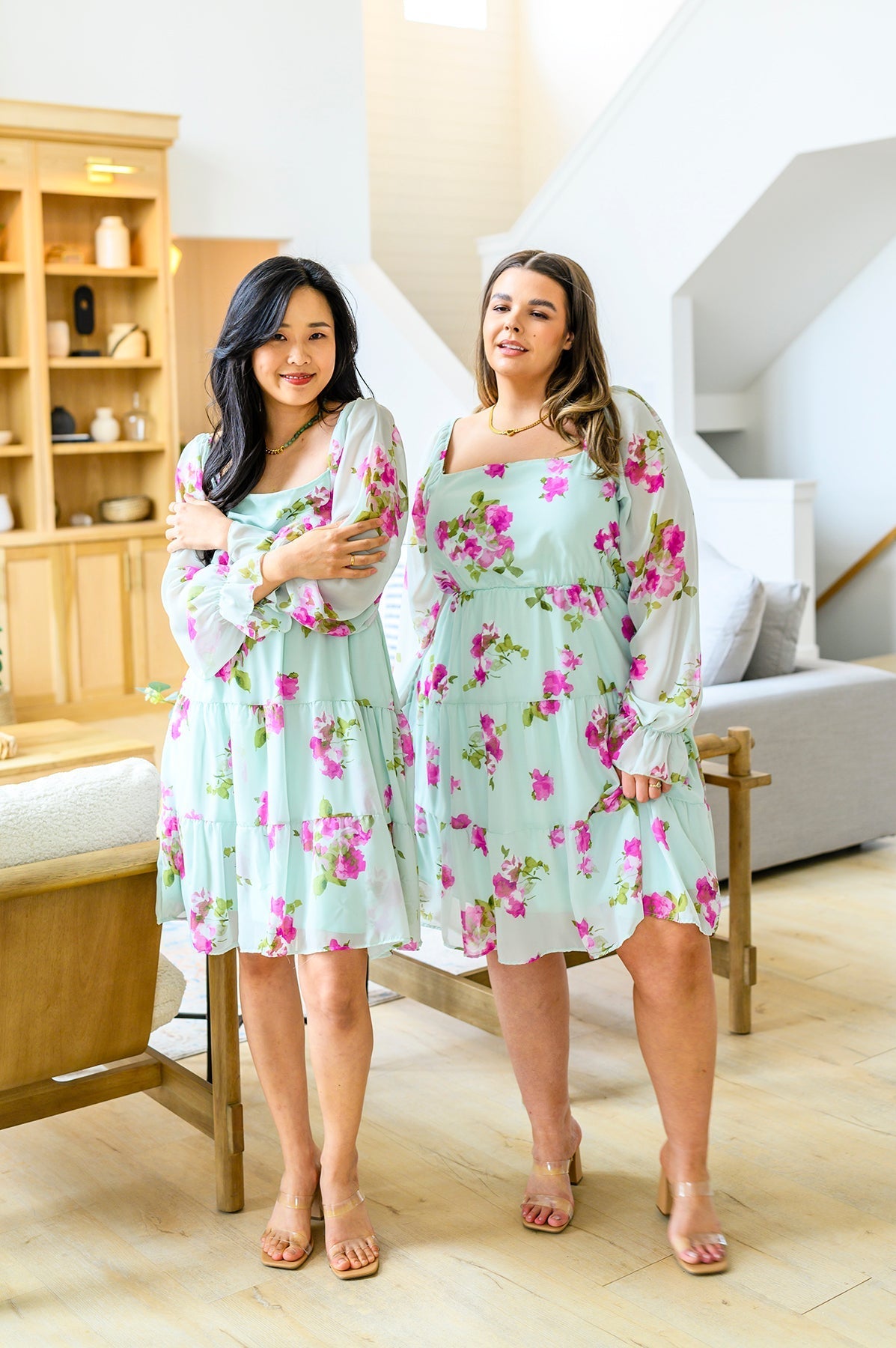 Hazel Blues® |  Delightfully Yours Floral Dress