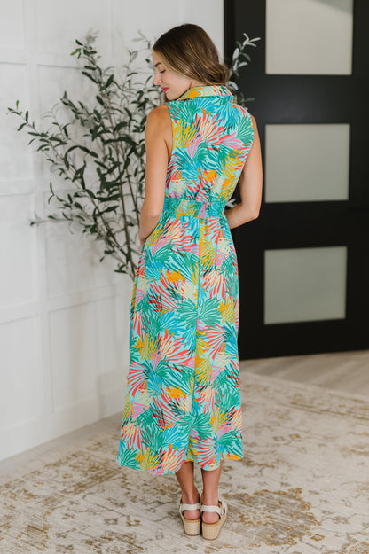 Hazel Blues® |  Don't Be Shy, Babe Sleeveless Dress in Mint