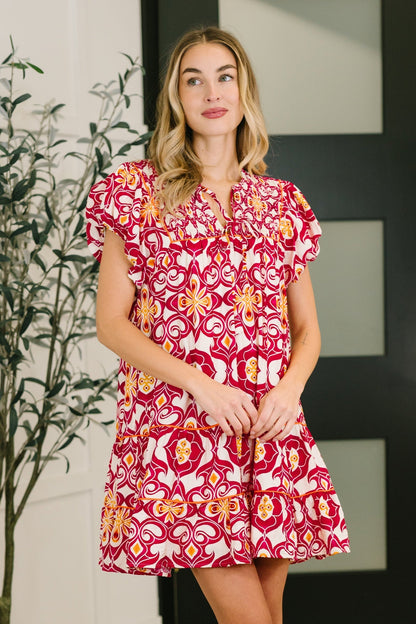 Hazel Blues® |  Don't You Go Away Balloon Sleeve Dress