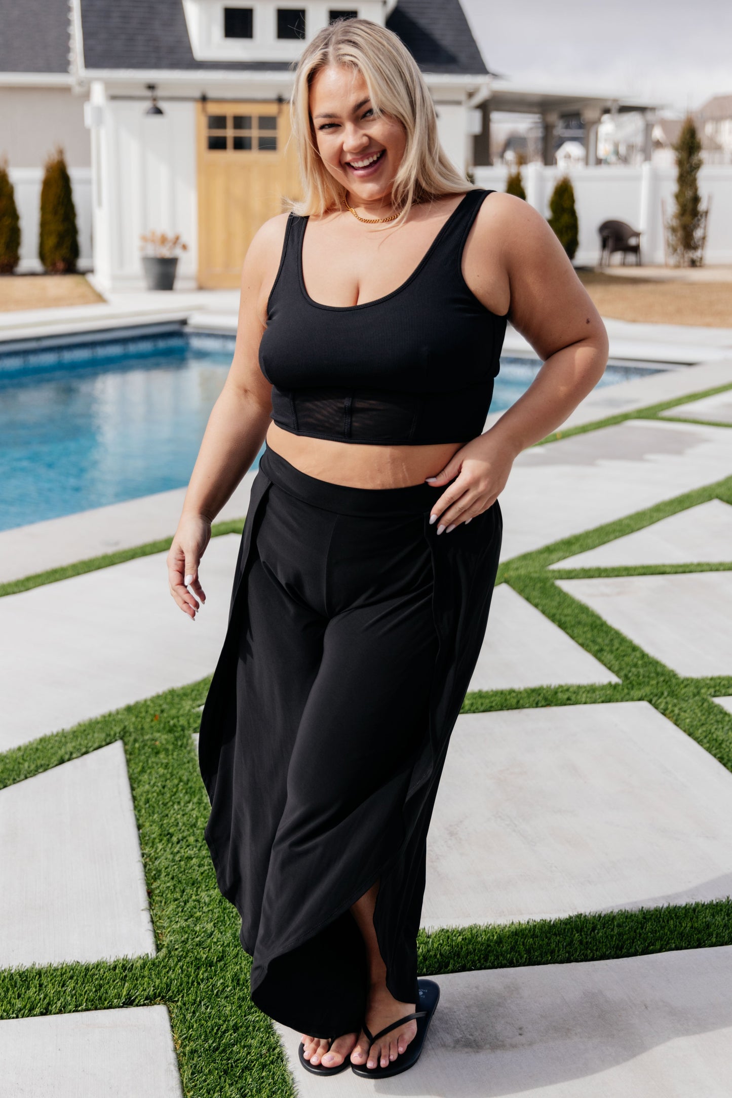 Hazel Blues® | Down the Block, On A Beach Two Piece Swimsuit