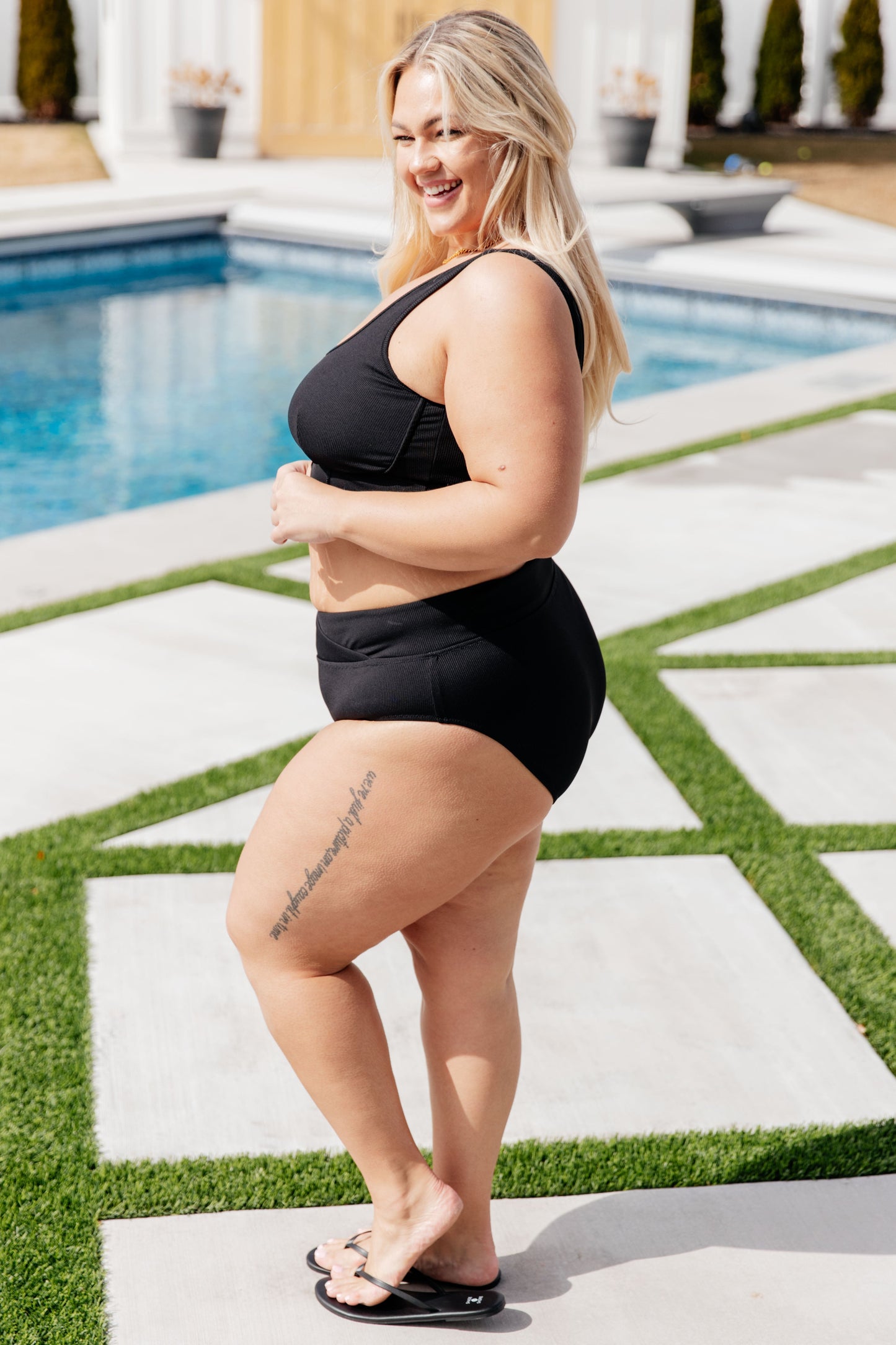 Hazel Blues® | Down the Block, On A Beach Two Piece Swimsuit
