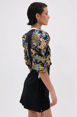 VIBIN ON THE SIDELINES JERSEY MINI DRESS