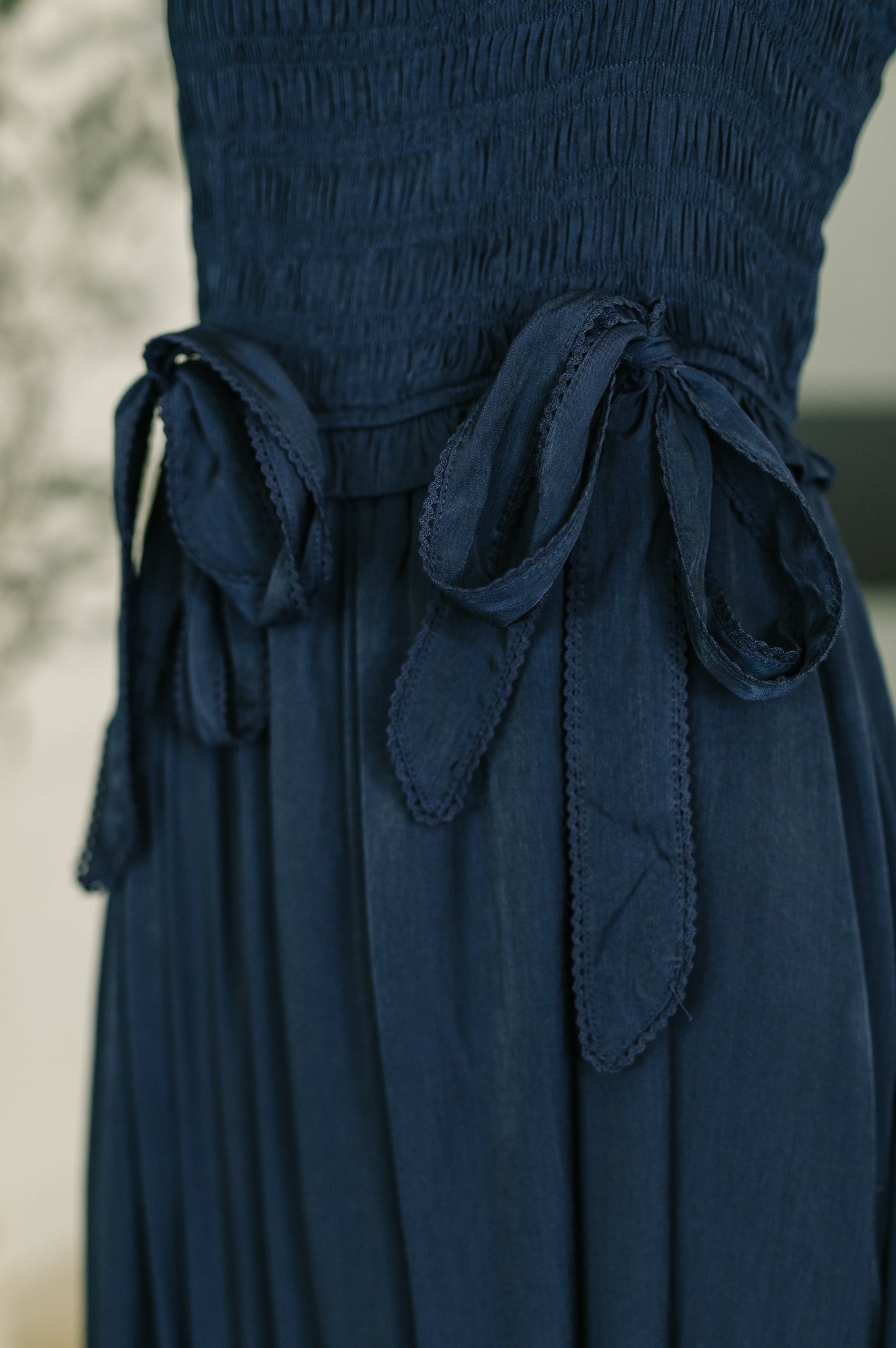 Hazel Blues® |  Hold Me Down Midi Dress in Navy