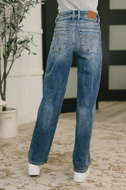 Hazel Blues® |  Holly Mid Rise Straight
