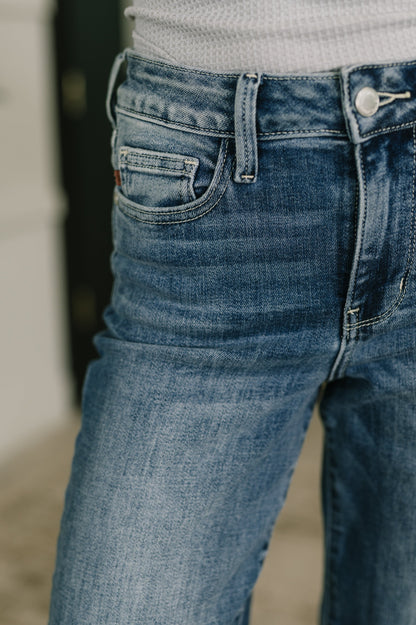 Hazel Blues® |  Holly Mid Rise Straight