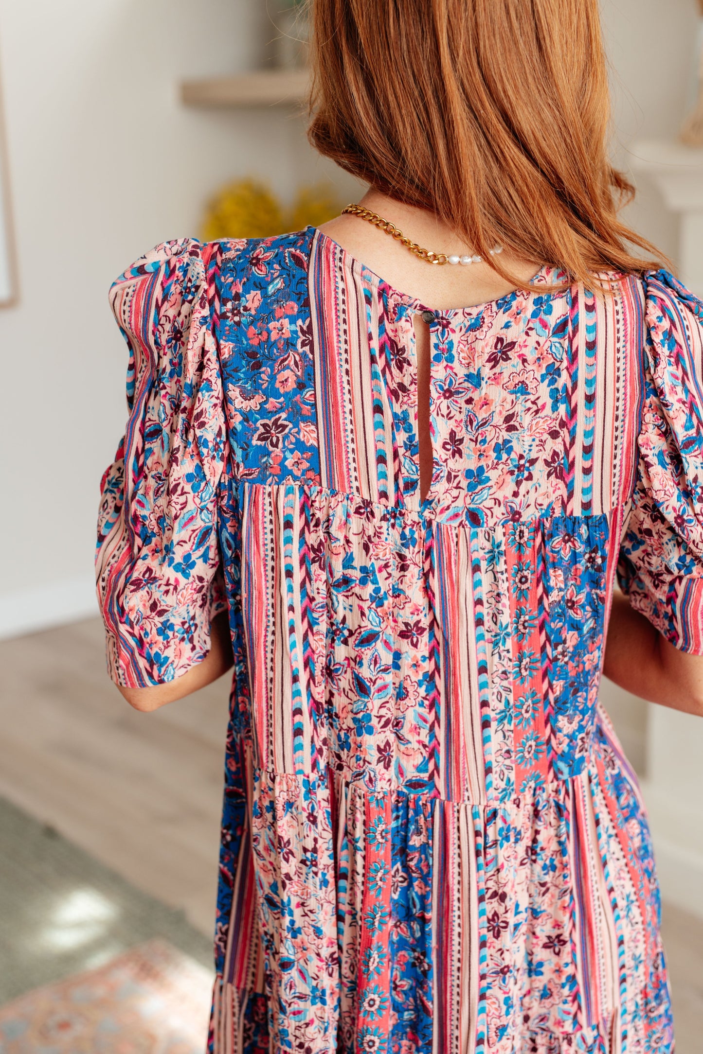 Hazel Blues® |  It's a Delicacy Tiered Dress