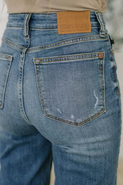 Hazel Blues® |  Izzie High Waist Straight Fit
