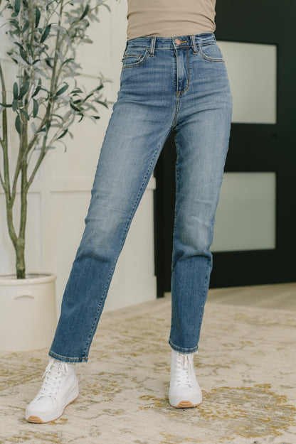 Hazel Blues® |  Izzie High Waist Straight Fit