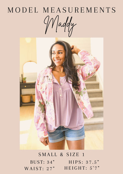 Hazel Blues® | A Little Lazy High Rise Linen Shorts