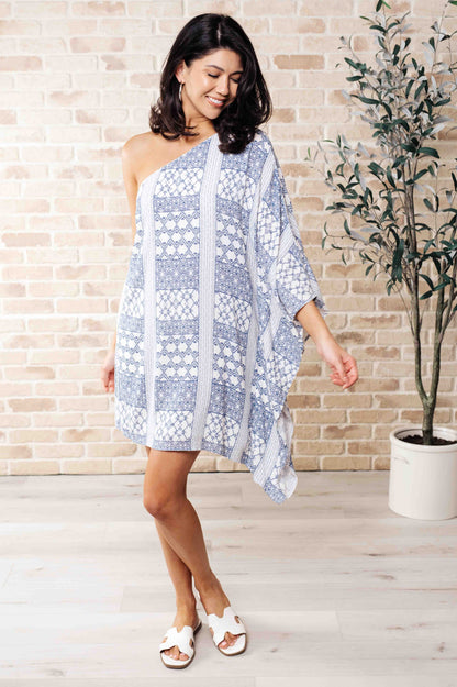 Hazel Blues® |  Marjorie One Shoulder Dress