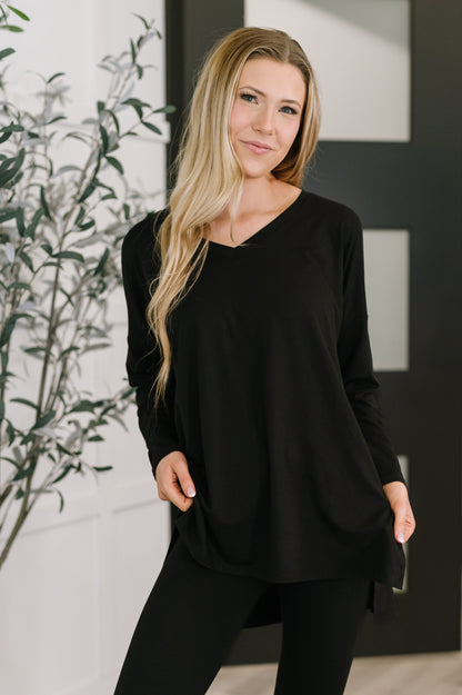 Hazel Blues® |  Next to Nothing Top and Bottom Set in Black