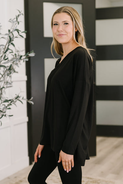 Hazel Blues® |  Next to Nothing Top and Bottom Set in Black