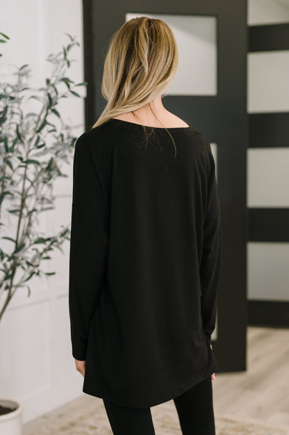 Hazel Blues® |  Next to Nothing Top and Bottom Set in Black