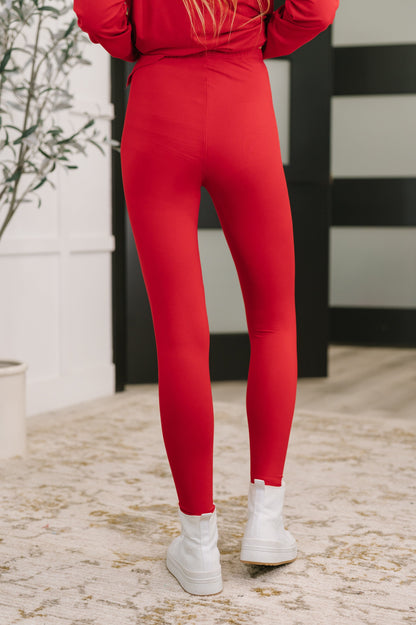 Hazel Blues® |  Next to Nothing Top and Bottom Set in Ruby