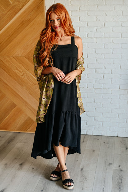 Hazel Blues® |  Nightlife Tie Back Maxi Dress