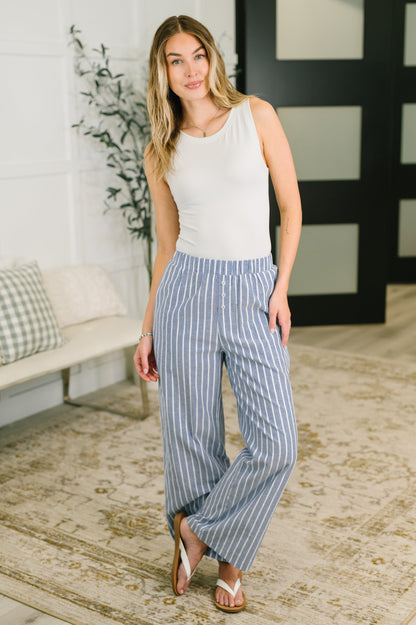 Hazel Blues® |  Right At Home Relaxed High Waisted Bottoms