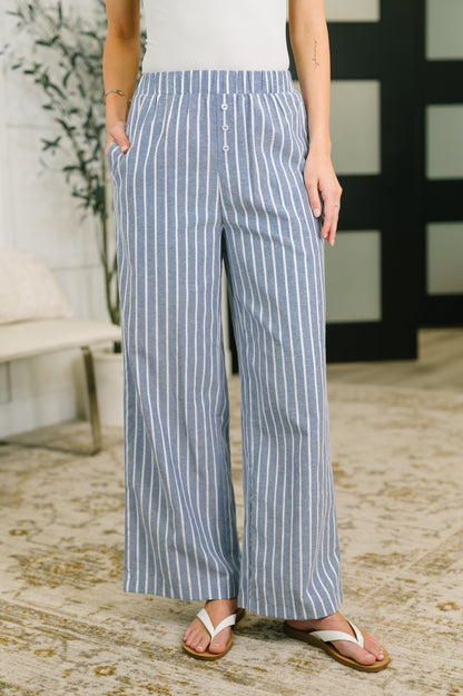 Hazel Blues® |  Right At Home Relaxed High Waisted Bottoms
