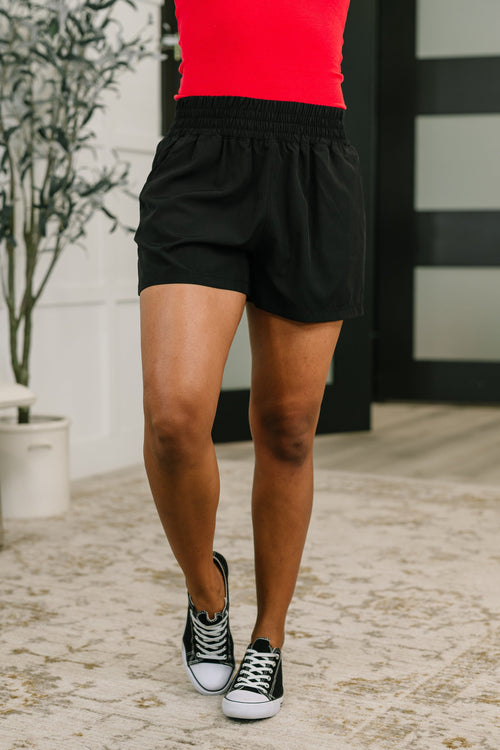 Hazel Blues® |  Easy Does It Shorts | High Waist Shorts