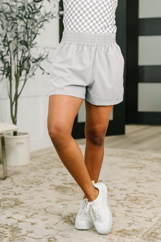 Hazel Blues® |  Easy Does It Shorts | High Waist Shorts