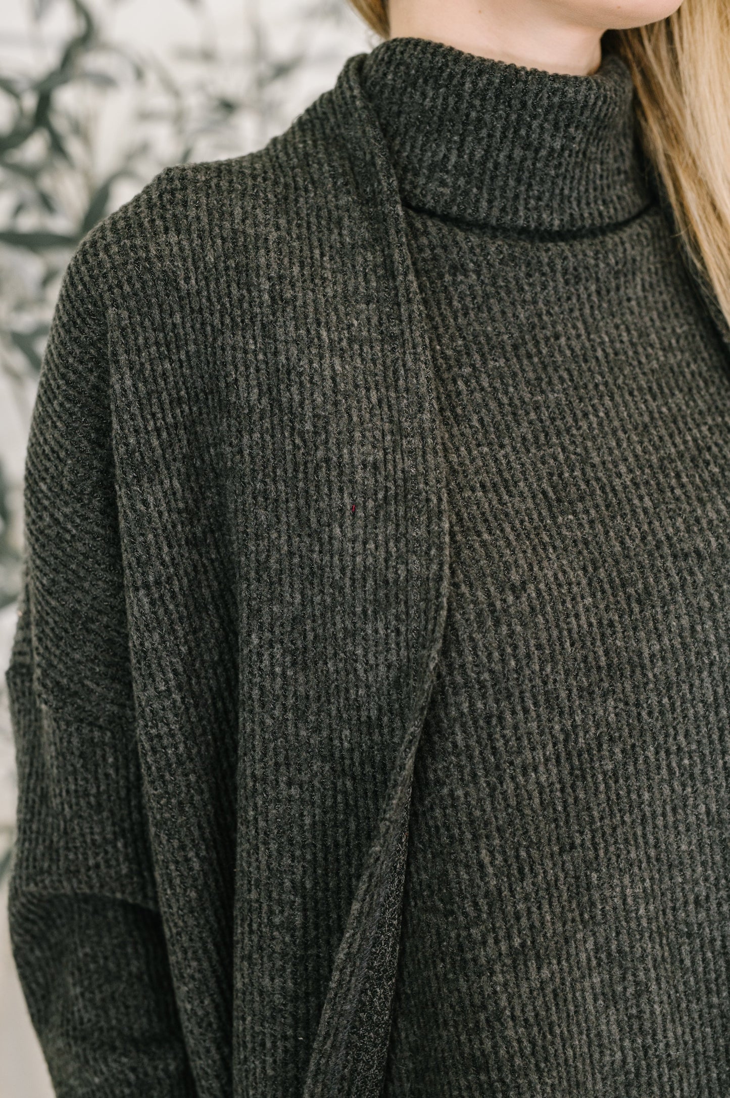 Hazel Blues® |  Signature Open Front Cardigan Set in Black