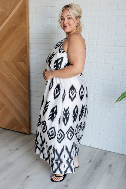 Hazel Blues® |  Sign of the Times Maxi Dress