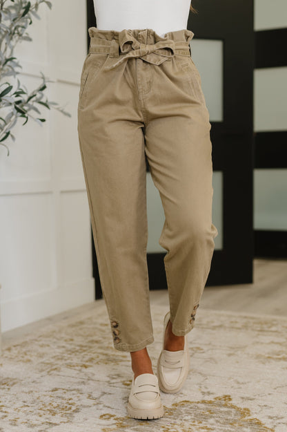 Hazel Blues® |  Streets of Serenade High Waist Trousers